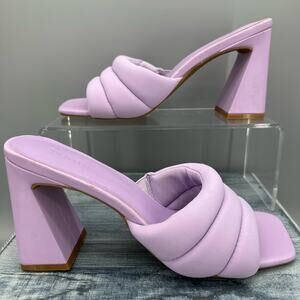 Open Edit Women’s Sheena Sandals Purple Size 9.5M